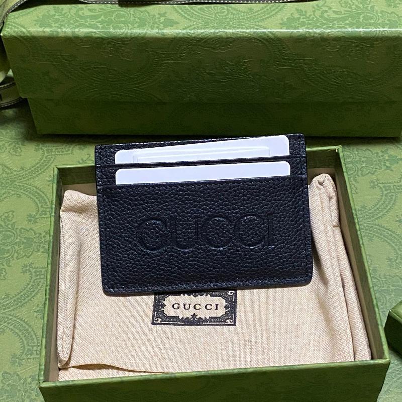 Gucci wallets 658694 full leather embossing